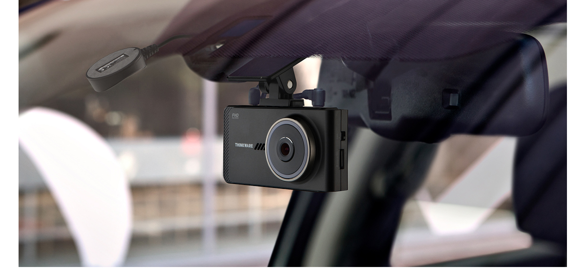 front dash cam with all wires hidden